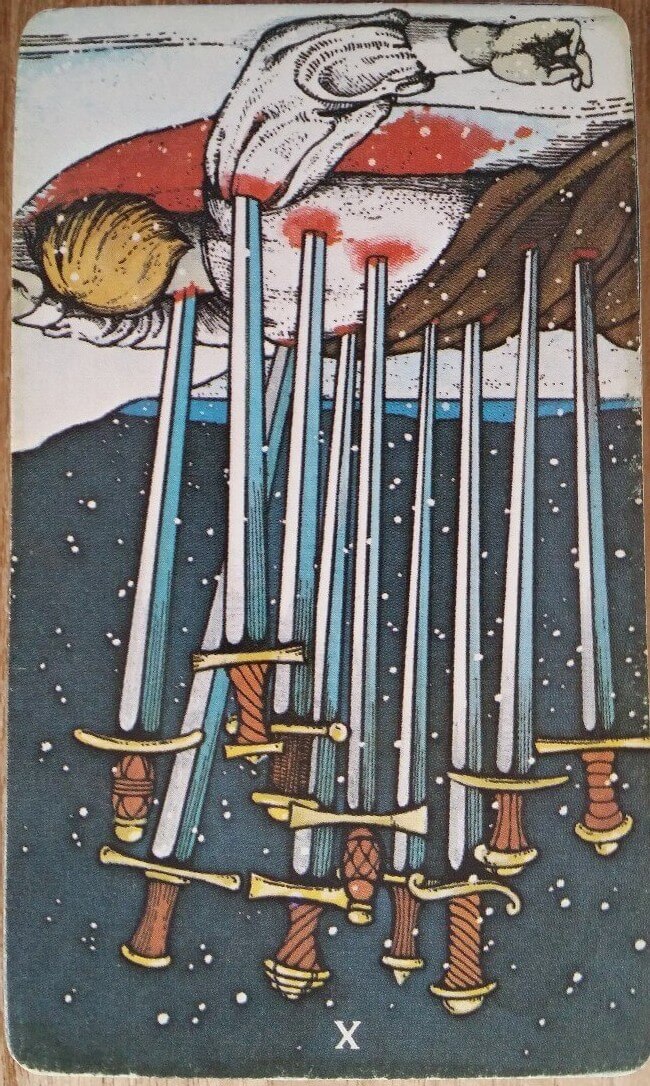 Thursday 2nd April 2020 10 Of Swords Reversed Perennial Tarot Thursday 2nd april 2020 10 of swords reversed perennial tarot